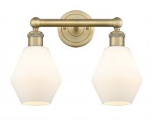 Innovations Lighting 616-2W-BB-G651-6 - Cindyrella - 2 Light - 15 inch - Brushed Brass - Bath Vanity Light