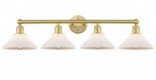 Innovations Lighting 616-4W-SG-G131 - Orwell - 4 Light - 35 inch - Satin Gold - Bath Vanity Light