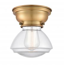 Innovations Lighting 623-1F-BB-G322 - Olean - 1 Light - 7 inch - Brushed Brass - Flush Mount