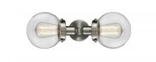 Innovations Lighting 900H-2W-SN-G202-6 - Beacon - 2 Light - 14 inch - Brushed Satin Nickel - Bath Vanity Light