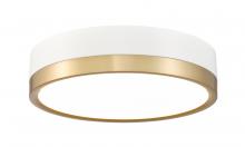 Z-Lite 1006F12-MW-MGLD-LED - 1 Light Flush Mount