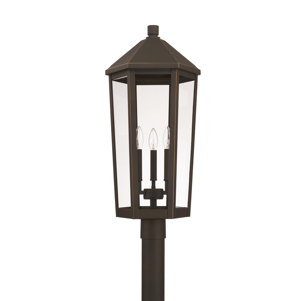 3 Light Outdoor Post Lantern