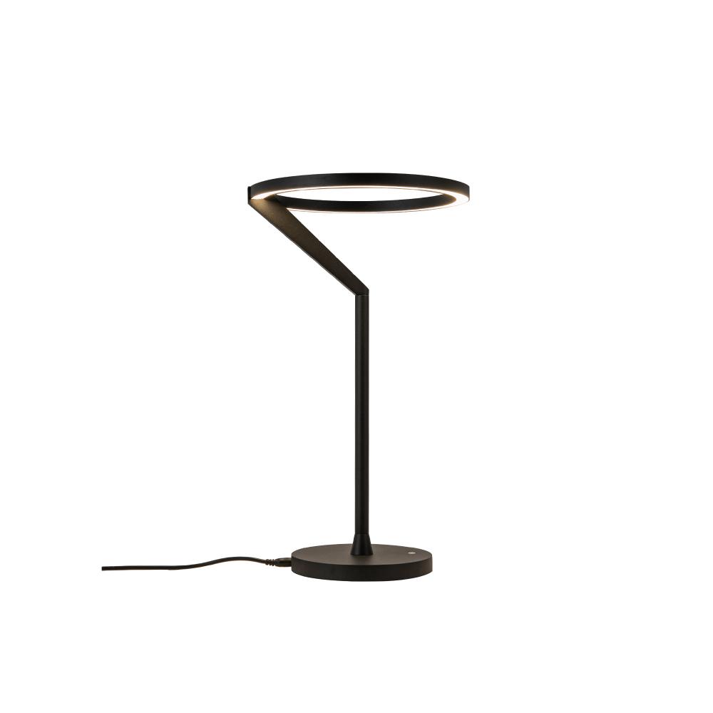 Roda 8-in Black LED Table Lamp