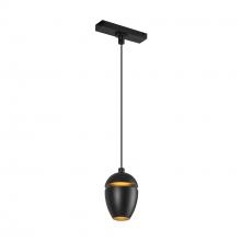 Kuzco Lighting Inc TRP89703-BK - Eloa 3-in Black Trilo Track Pendant