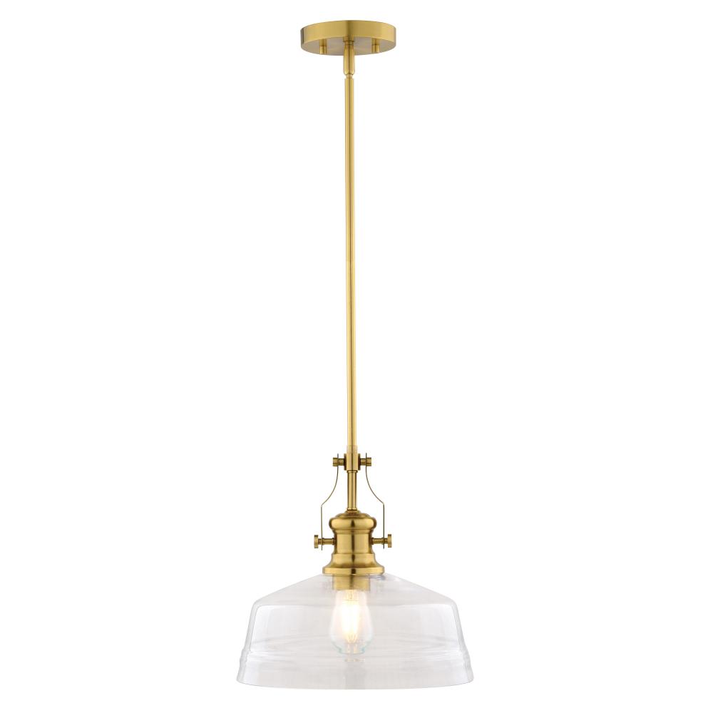 Beloit 12-in. W Pendant Brushed Gold