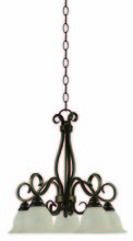 Revolution Lighting 6785VBT - Five Light Chandelier