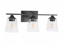 Revolution Lighting BL443BKSD - Three Light Vanity