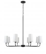 Revolution Lighting GR-840BK - 8 Light Chandelier