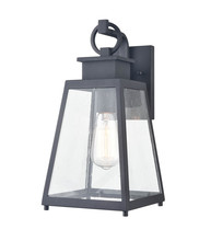 Revolution Lighting OL1815BKSD - 15" Outdoor Wall Lantern