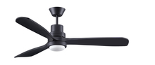 Revolution Lighting OR52BK - Damp Rated 52" LED Ceiling Fan