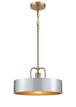 Revolution Lighting PARK-PL15CHBB - One Light Pendant