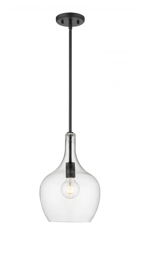 Lamara 1-Light Pendant Light Matte Black