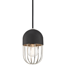 Mitzi by Hudson Valley Lighting H145701-PN/BK - Haley Pendant