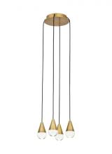 Visual Comfort & Co. Modern Collection 700TRSPCPA4RNB-LED930 - Cupola 4 Light Chandelier