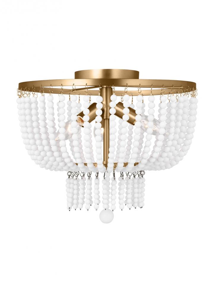 Jackie Three Light Semi-Flush Mount