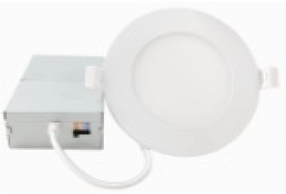 4.8inch White Color, 10W Dimmable, 2700K 3000K 3500K 4000K 5000K 5CCT Swtich, 700Lumen