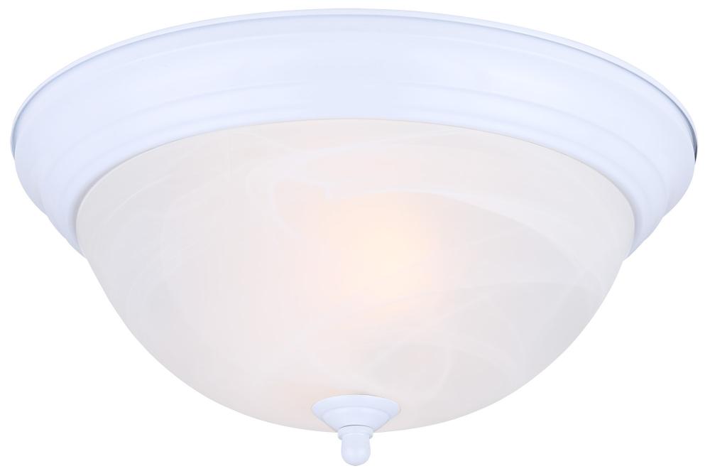 IFM413 WH 1 Light Flush Mount, White Finish