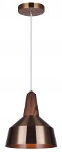 Canarm IPL695B01GDW - THOR 1 Light Pendant