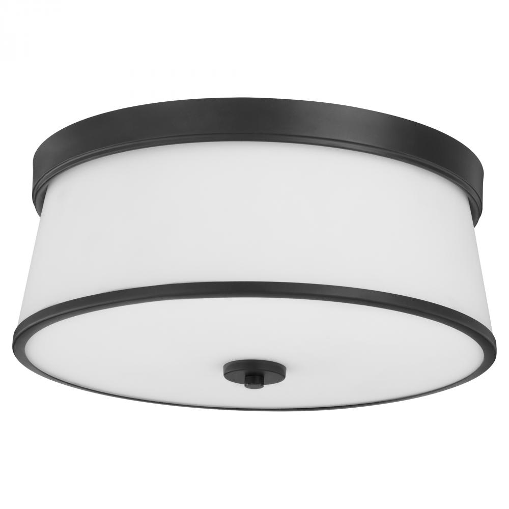 Weir 16 inches Ceiling Mount, Matte Black