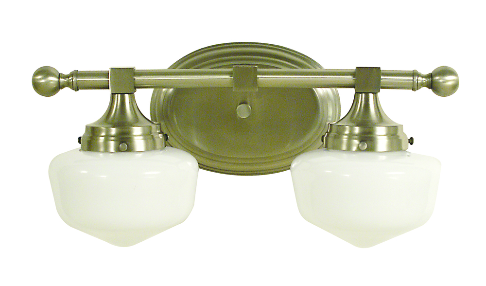 2-Light Antique Brass Taylor Sconce