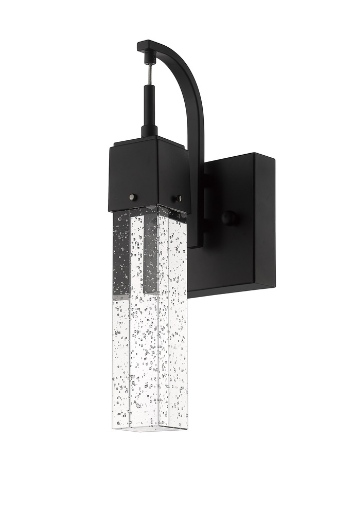 Vivio 12" 8W LED Pixi Wall Sconce - Matte Black