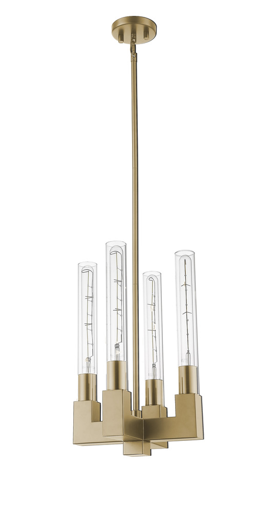 Vivio Roma 4-Light Clear Glass Pendant - CG