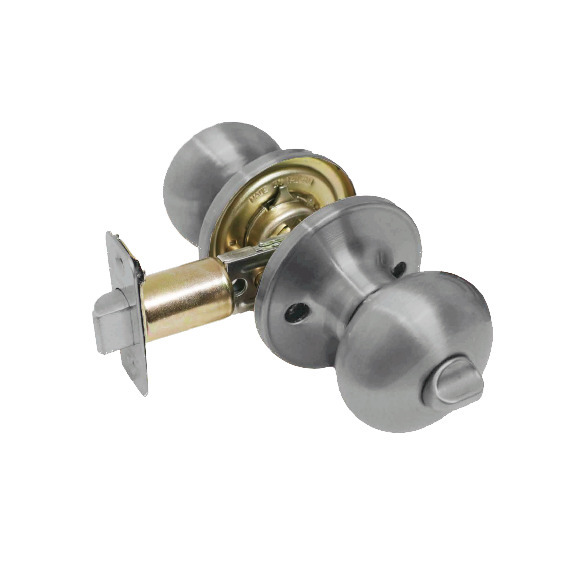 FTFP10 Mushroom Privacy, Satin Nickel (BARON)