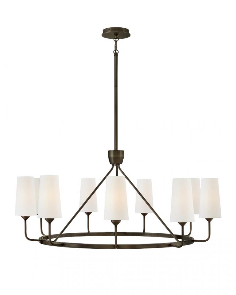 Large Single Tier Chandelier