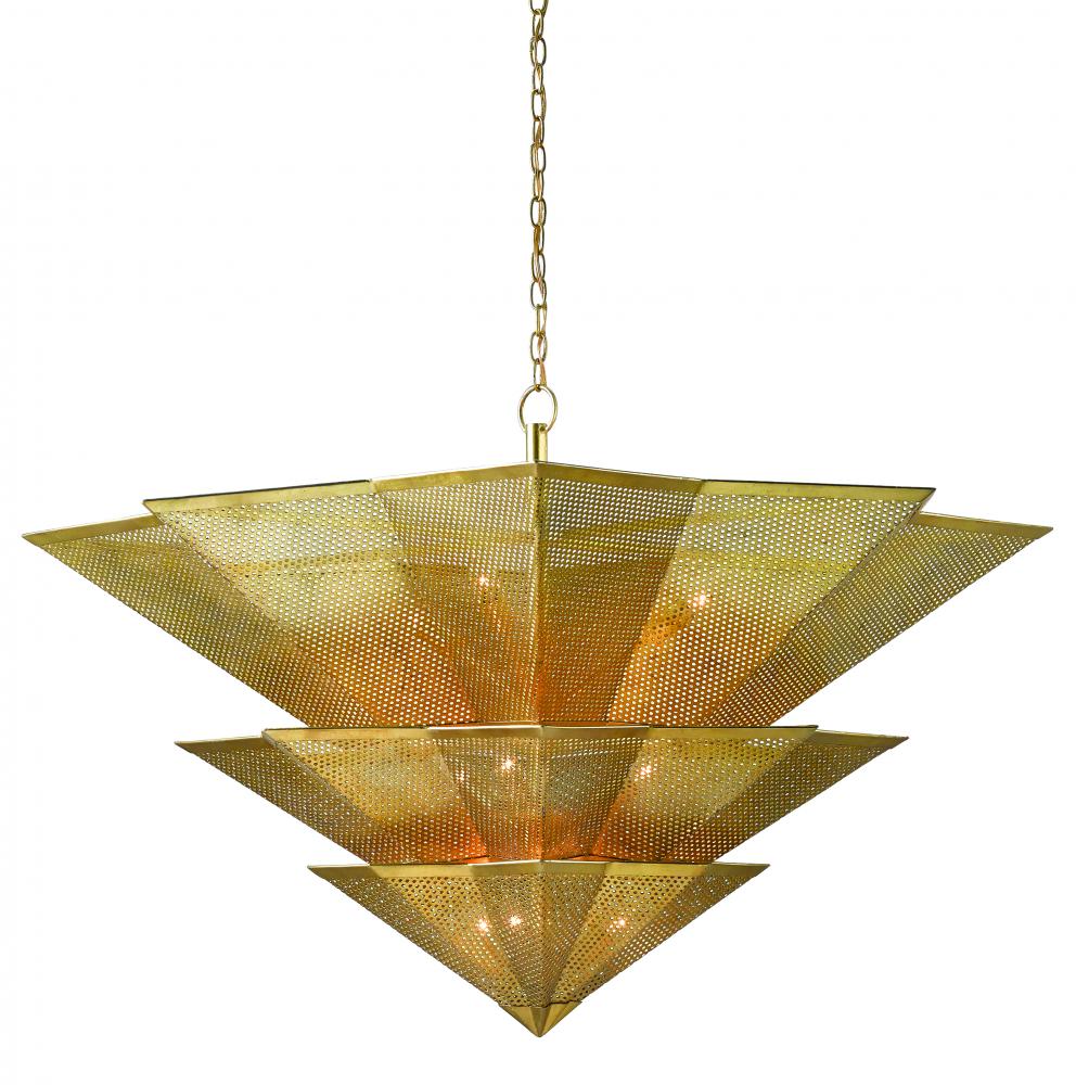 Hanway Gold Chandelier