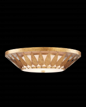 Currey 9999-0055 - Floris Gold Flush Mount