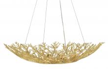 Currey 9000-0780 - Sea Fan Gold Bowl Chandelier