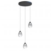 ET2 E21563-142BK - Dewdrop-Multi-Light Pendant